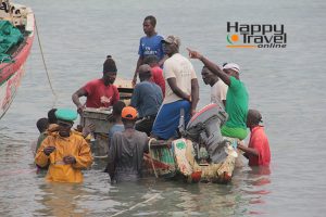 Pescadores en Rufisque